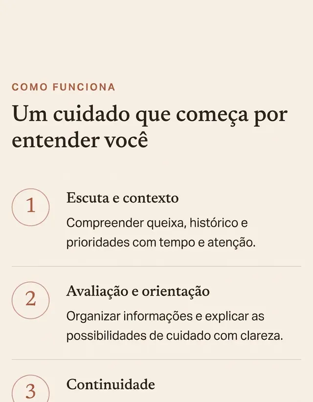 Demonstração — Dra. Camila Menezes, saúde da mulher (Método)