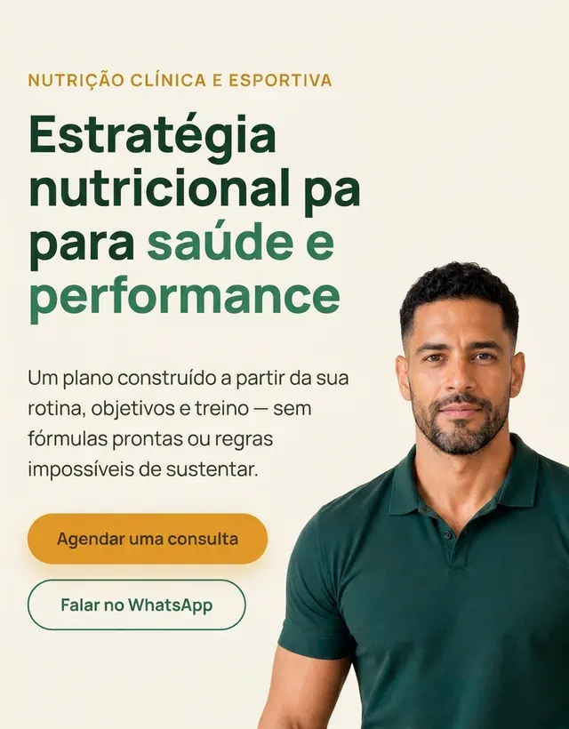 Demonstração — Henrique Nunes, nutrição esportiva (Capa)