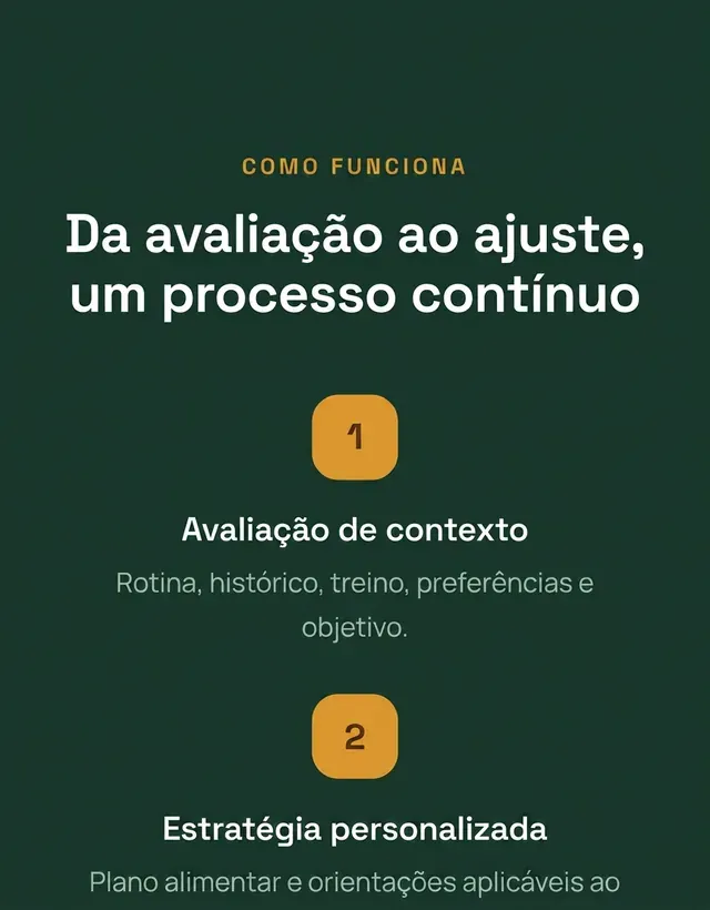 Demonstração — Henrique Nunes, nutrição esportiva (Método)